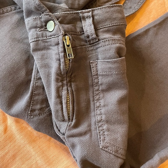 Chaser XS Gray skinny Overalls NWT - Picture 3 of 6